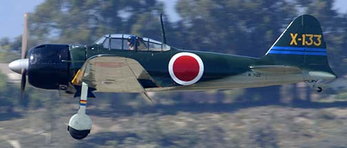 Mitsubishi A6M3 Model 22 Zero N712Z, August 17, 2013